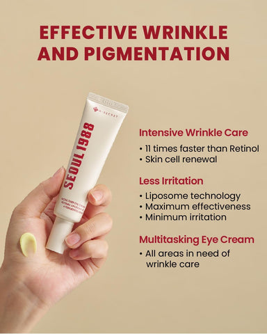 SEOUL 1988 Eye Cream: Retinal Liposome 4% + Fermented Bean - 30ml