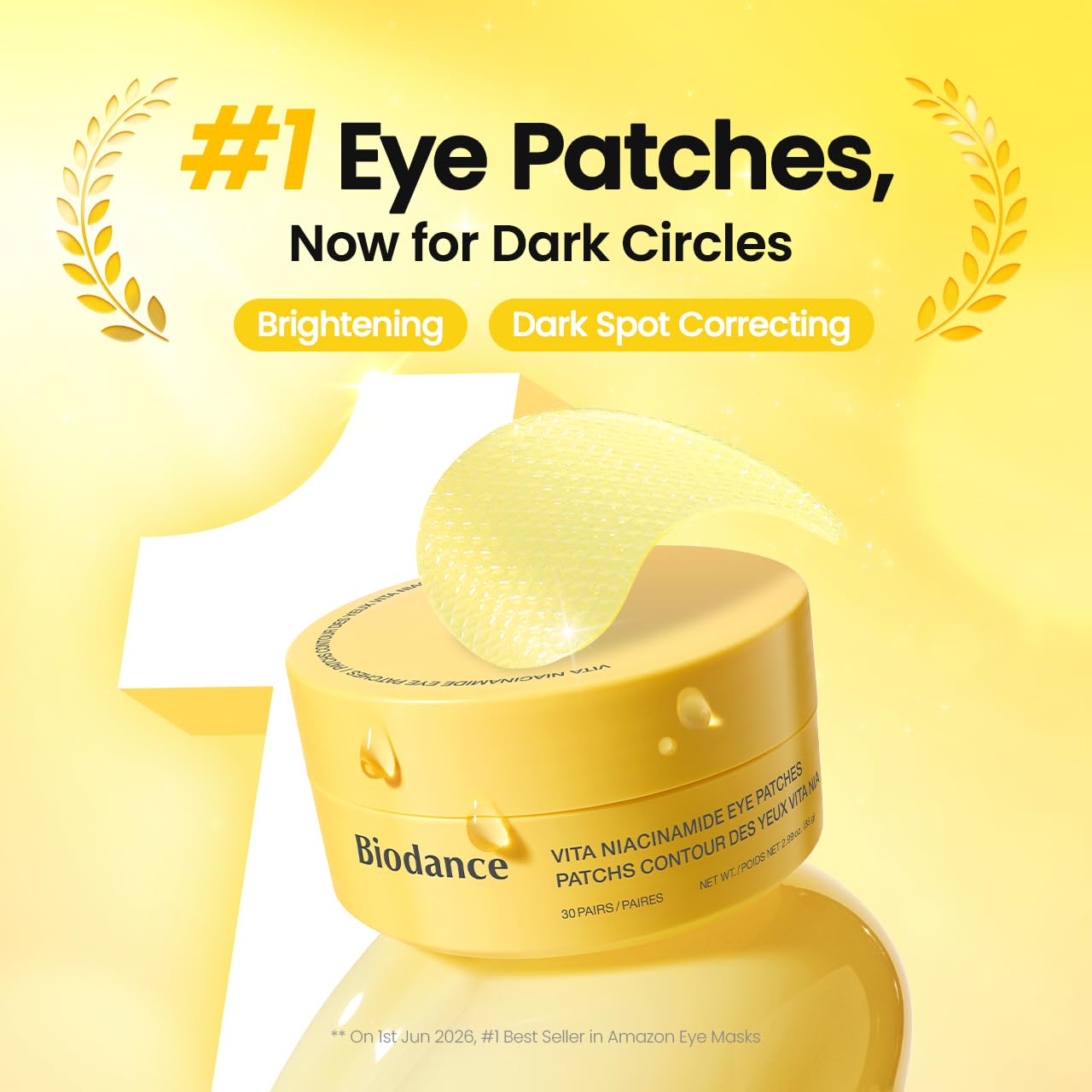 Vita Niacinamide Eye Patches - 60 Patches
