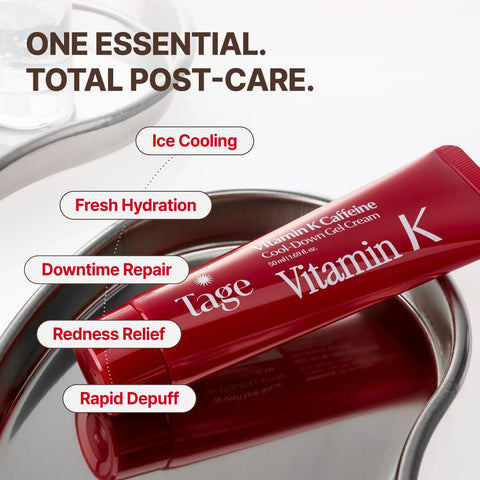 Vitamin K Caffeine Cool-Down Gel Cream - 50ml