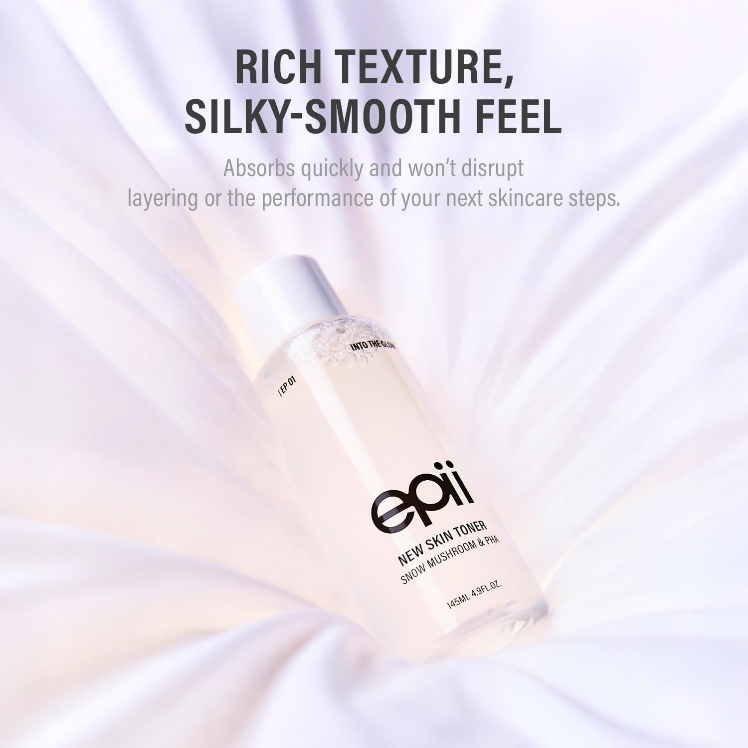 New Skin Toner Snow Mushroom & PHA - 145ml