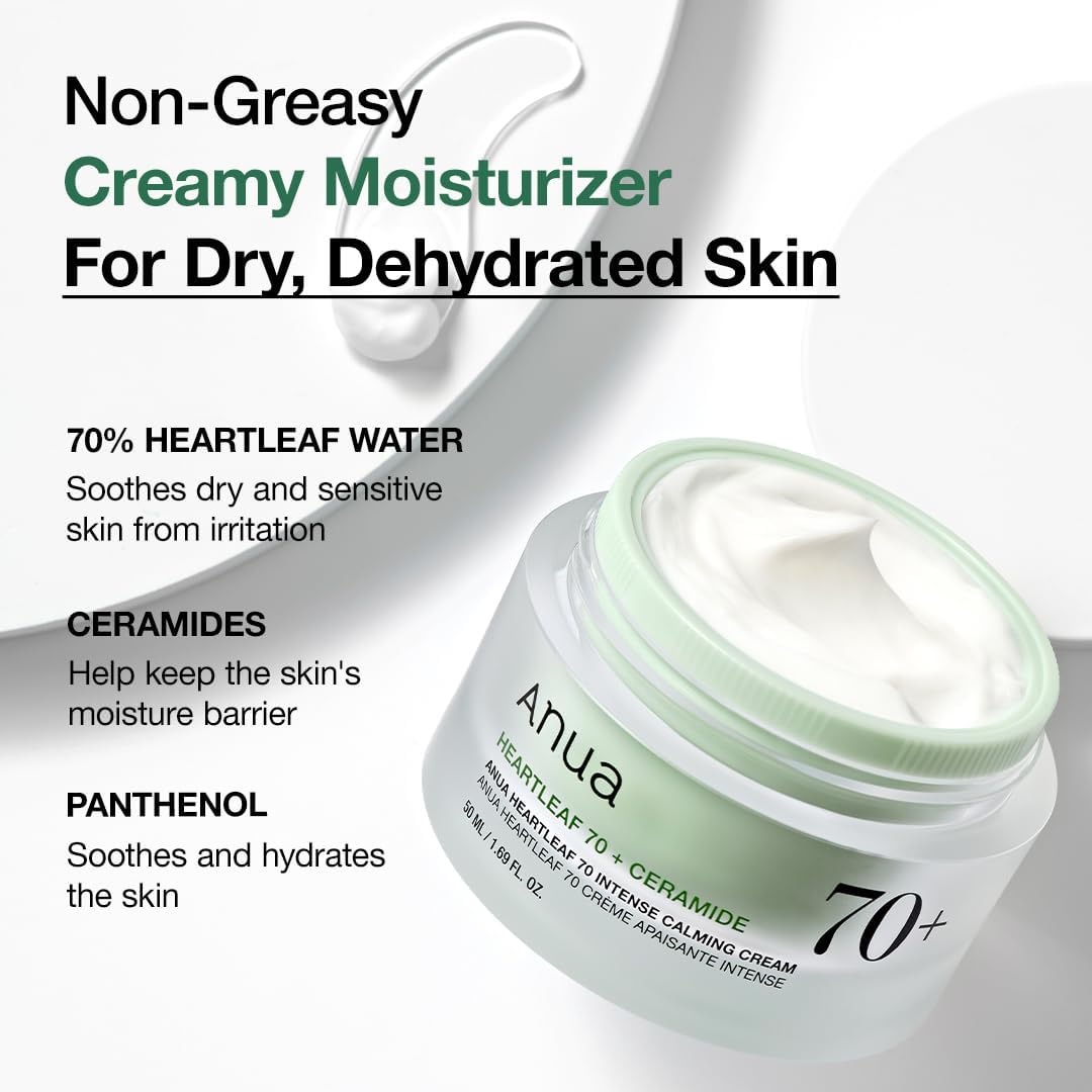 Heartleaf 70 Intense Calming Cream - 50ml