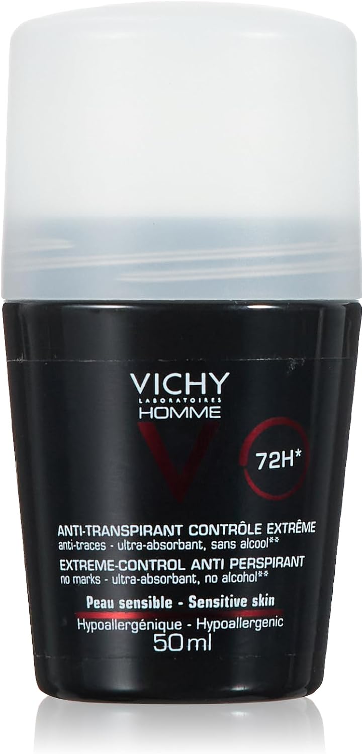 Vichy Homme Anti Perspirant Soothing Effect Deodorant, 50 ml