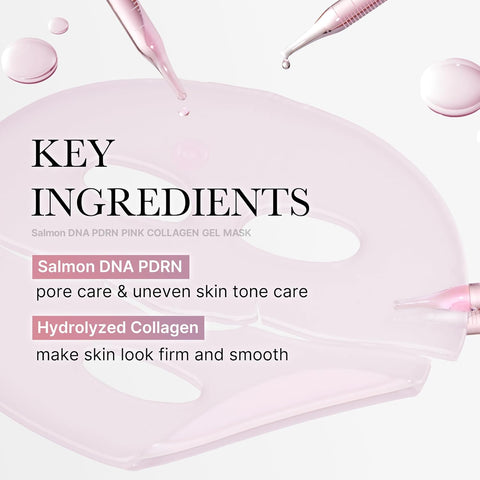 PDRN Pink Collagen Gel Mask - 1ea