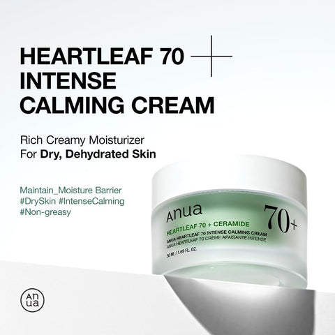 Heartleaf 70 Intense Calming Cream - 50ml