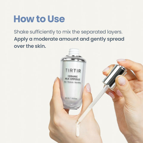 Ceramic Milk Ampoule - 40ml