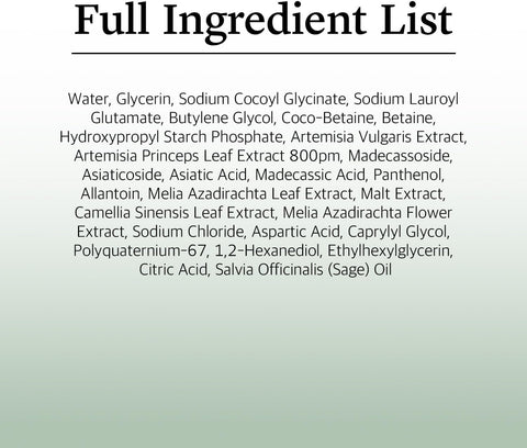 Mugwort Calming Cleanser - 150ml