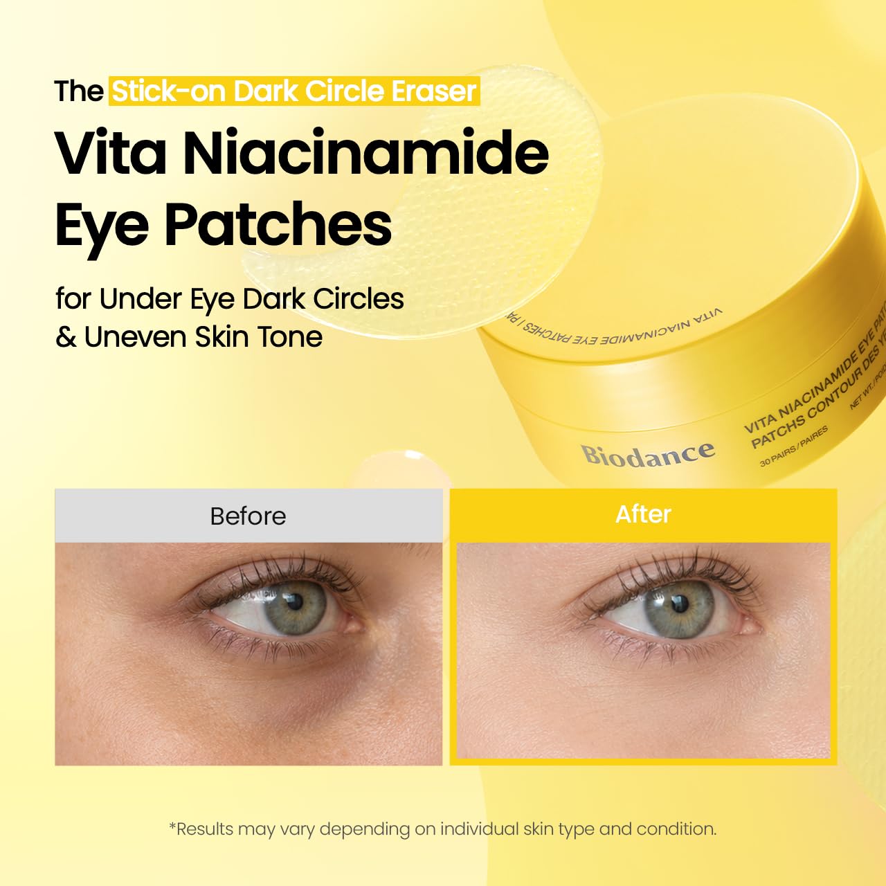 Vita Niacinamide Eye Patches - 60 Patches