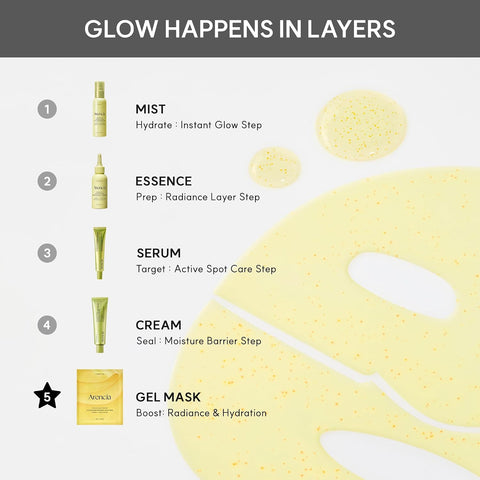 Vita Collagen Radiance Jello Mask - 4 Sheets