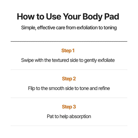 TXA Body Clarifying Pad - 50 Pads
