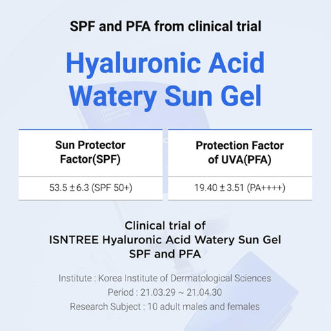 Hyaluronic Acid Watery Sun Gel - 50ml