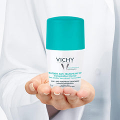 Vichy 48 Hour Anti-Perspirant Treatment Roll-On for Sensitive Skin, 50 ml