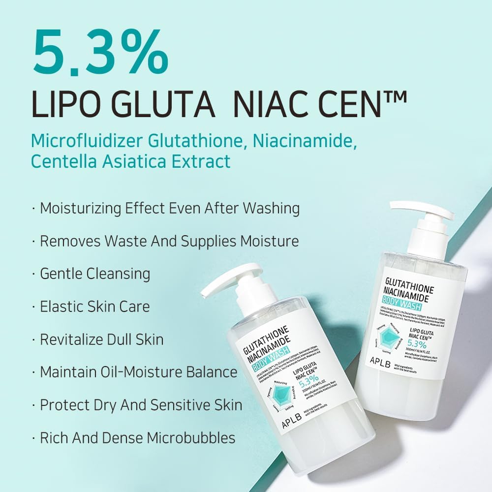 Glutathione Niacinamide Body Wash - 300ml
