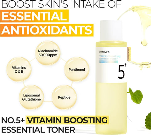 No.5 Vitamin Boosting Essential Toner - 200ml