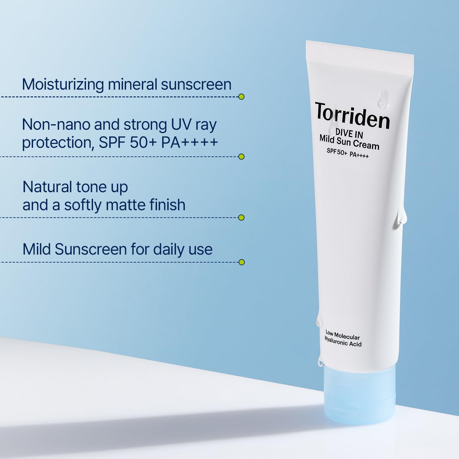 DIVE-IN Mild Sun Cream SPF50+ PA++++ - 60ml