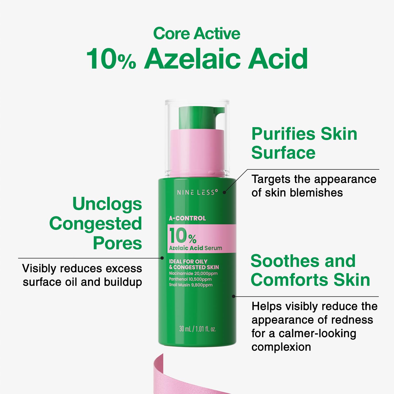 A-Control 10% Azelaic Acid Serum - 30ml