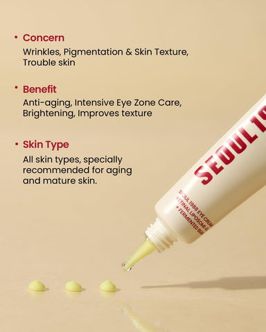 SEOUL 1988 Eye Cream: Retinal Liposome 4% + Fermented Bean - 30ml