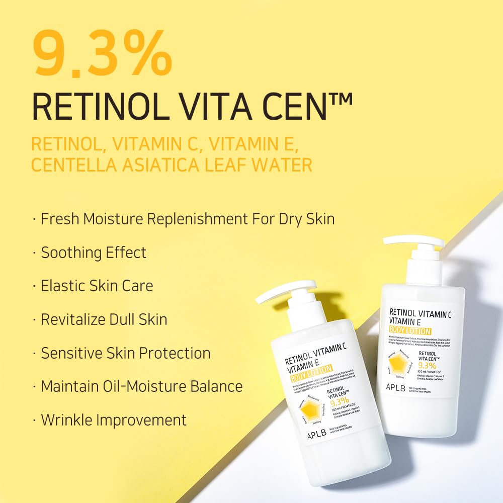 Retinol Vitamin C Vitamin E Body Lotion - 300ml