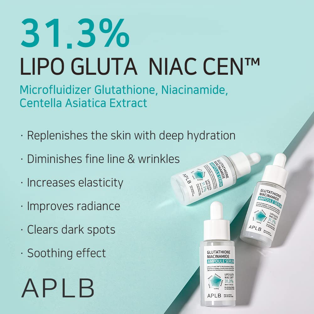 Glutathione Niacinamide Ampoule Serum - 40ml