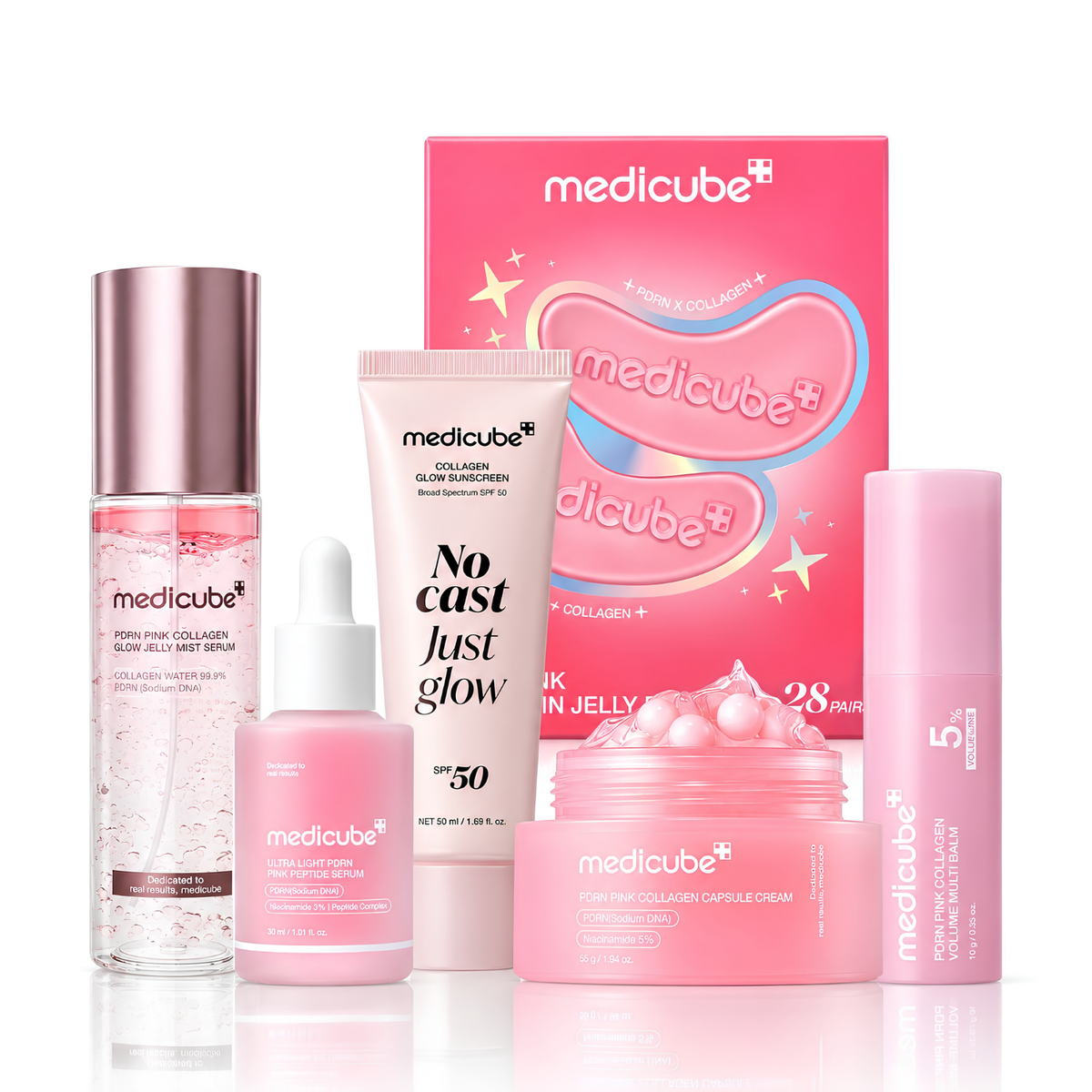 PDRN Pink Collagen Glass Skin Set