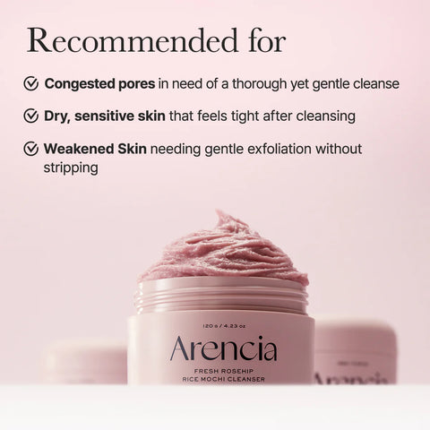 Fresh Rosehip Mochi Cleanser - 120g