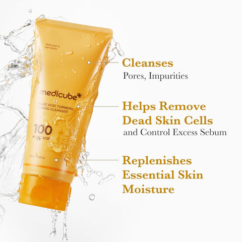 Kojic Acid Turmeric Toning Cleanser - 120g