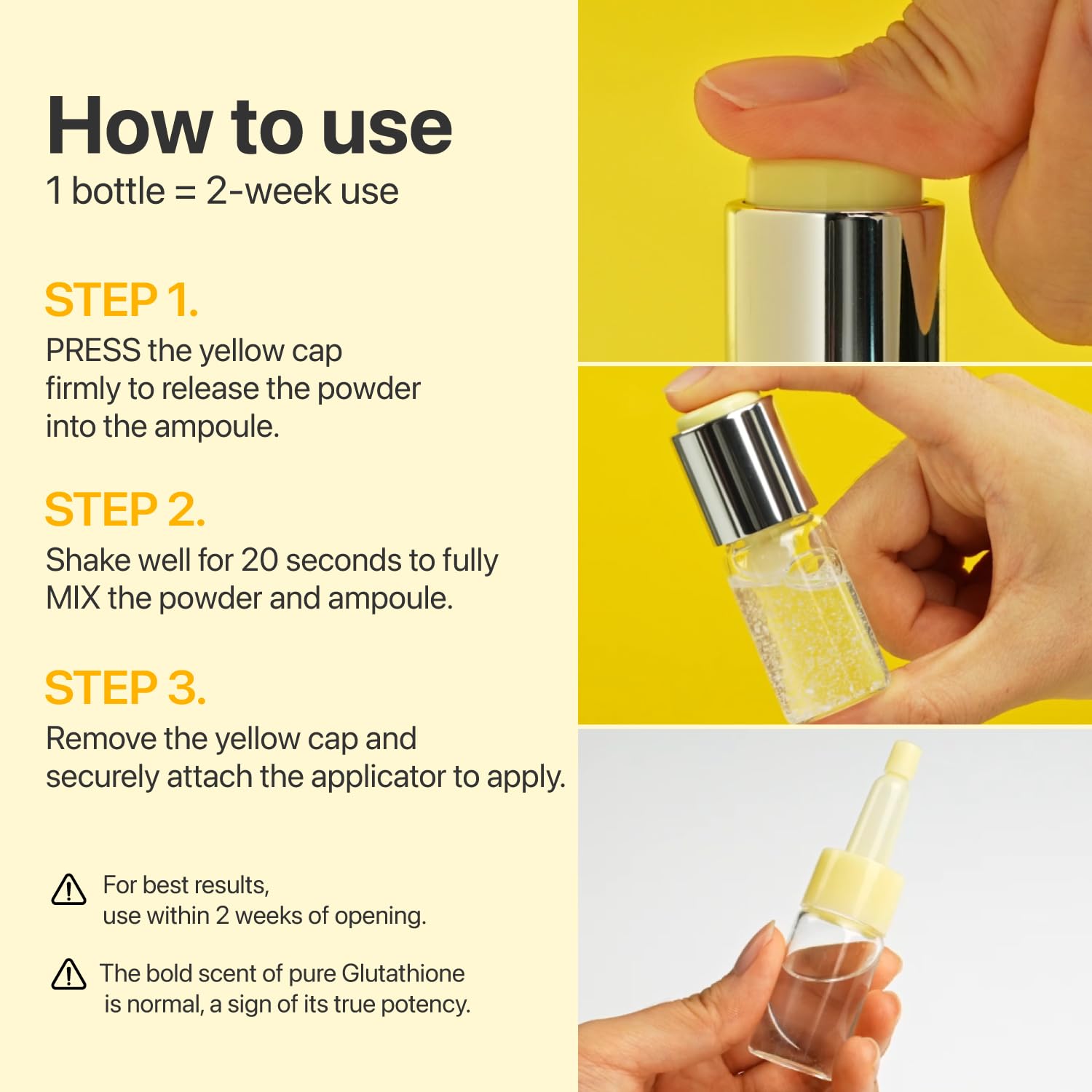 No.5 Glutathione TXA Advanced Dark Spot Ampoule Concentrate - 10g