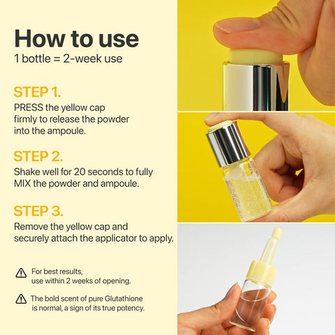 No.5 Glutathione TXA Advanced Dark Spot Ampoule Concentrate - 10g