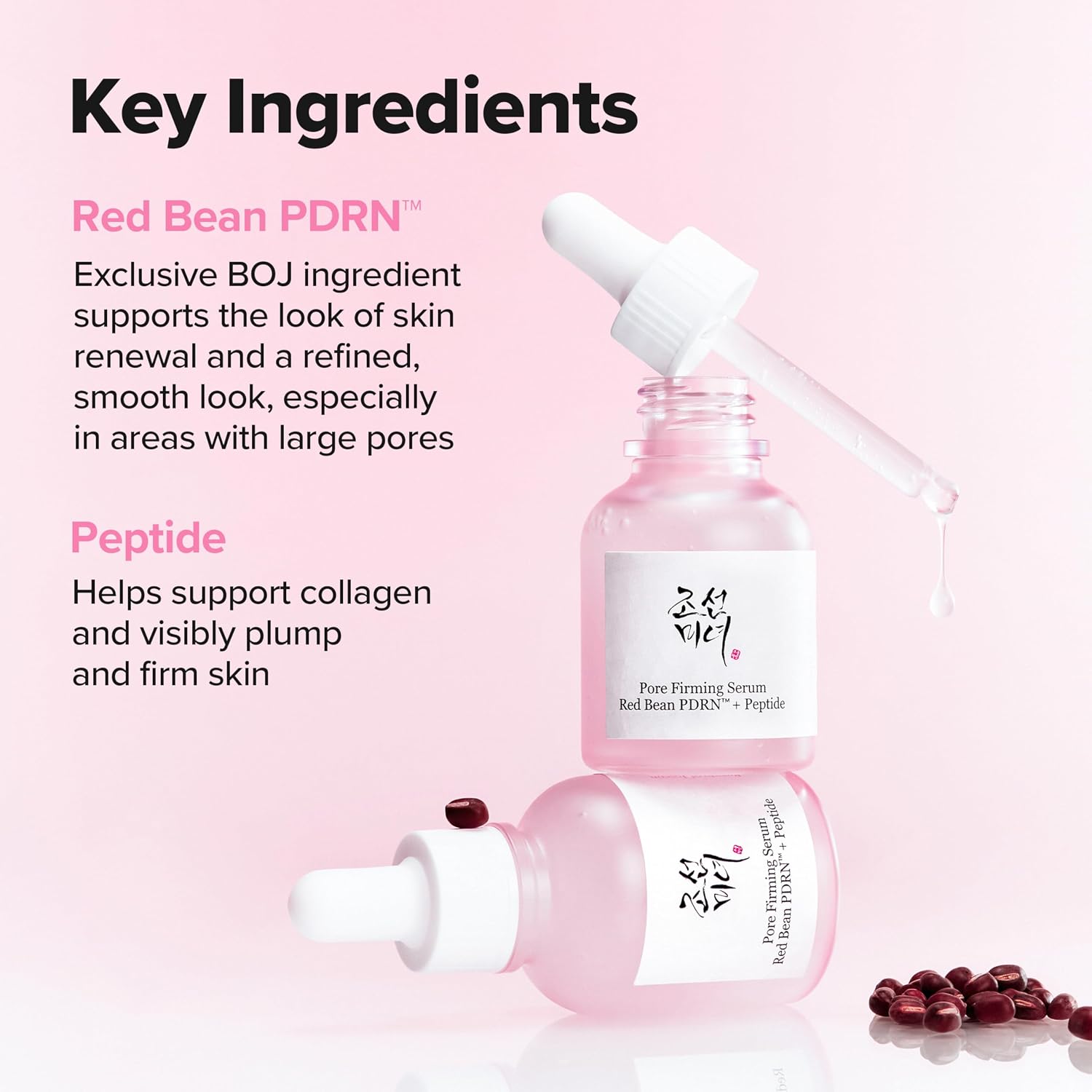 Pore Firming Serum : Red Bean PDRN™ + Peptide - 30ml