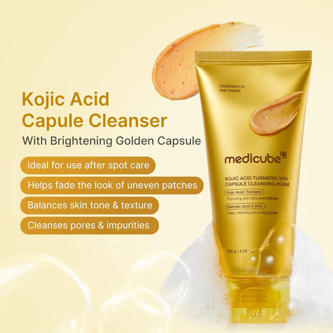 Kojic Acid Turmeric Vita Capsule Cleansing Foam - 120g