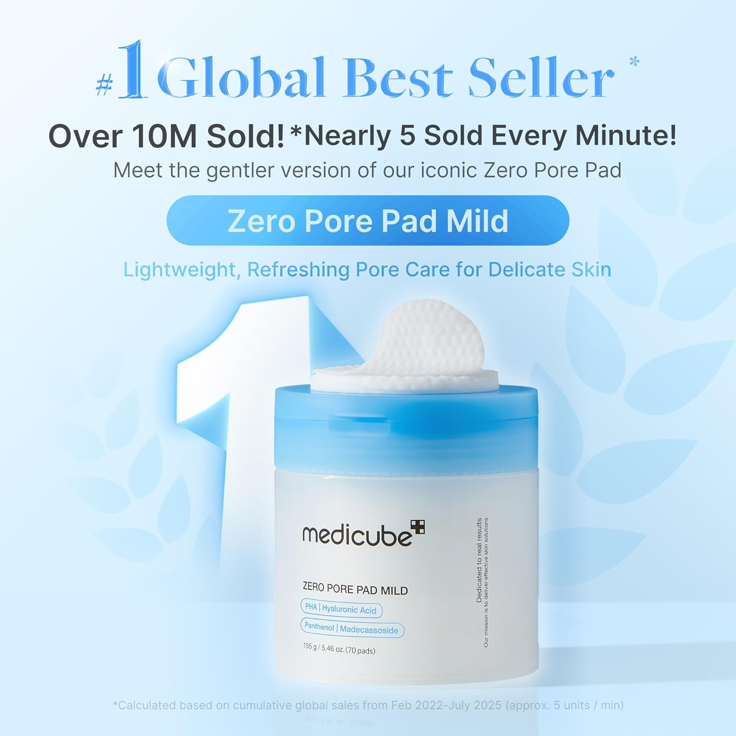 Zero Pore Pad Mild - 155g
