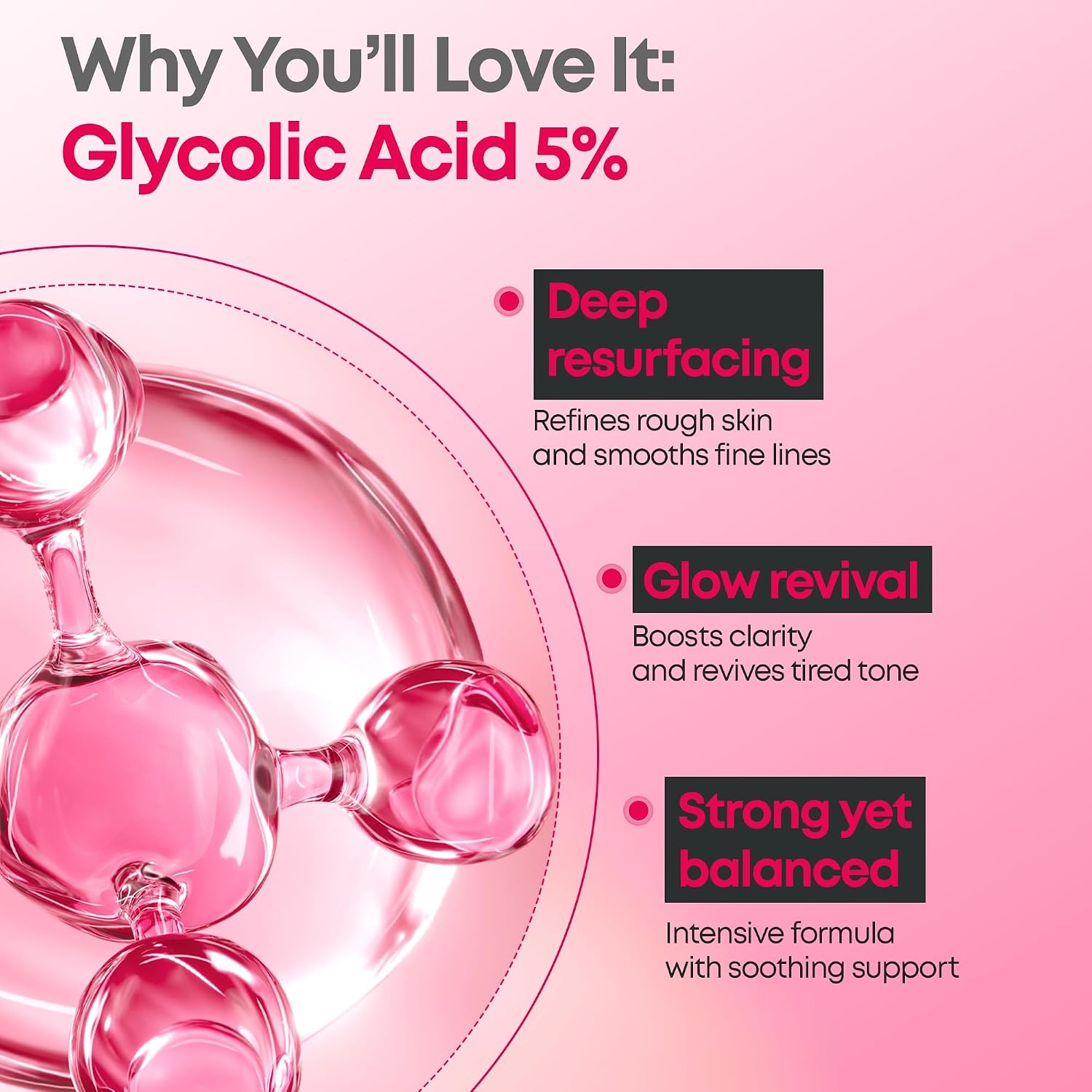 Molecule-Clear 5% Glycolic Acid Serum - 30ml
