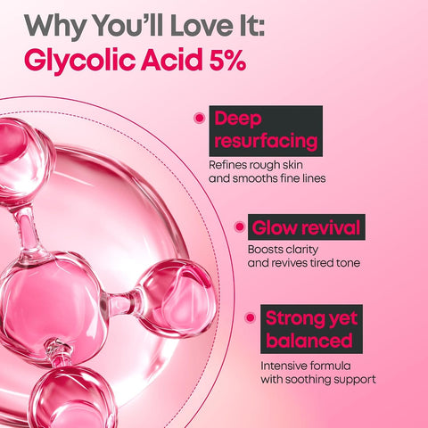 Molecule-Clear 5% Glycolic Acid Serum - 30ml