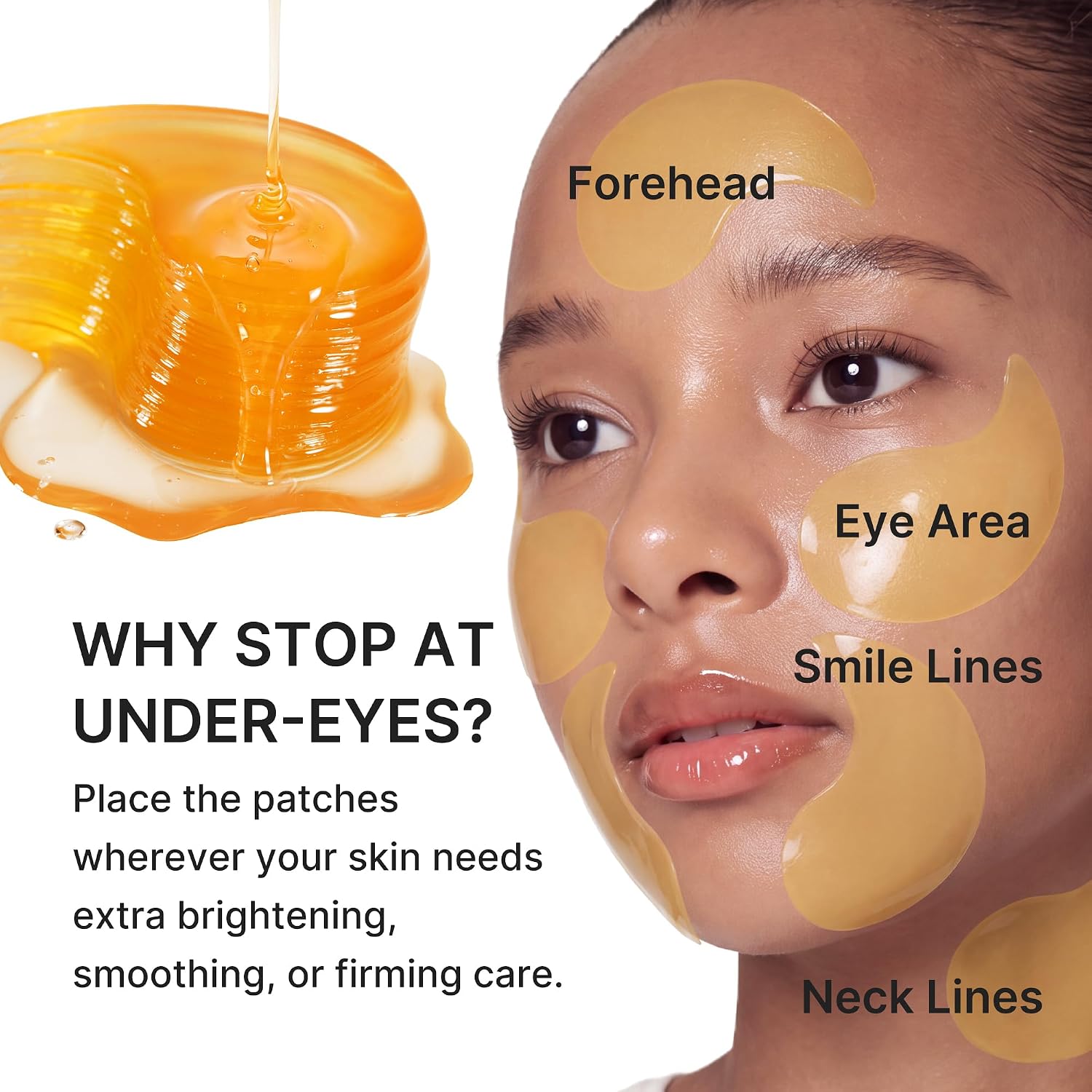 Kojic Acid Turmeric Retinal Eye & Face Patch - 60 Patches