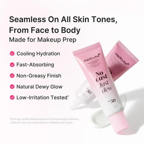 No Cast Just Dew PDRN Hydrating UV Serum SPF50 - 50ml