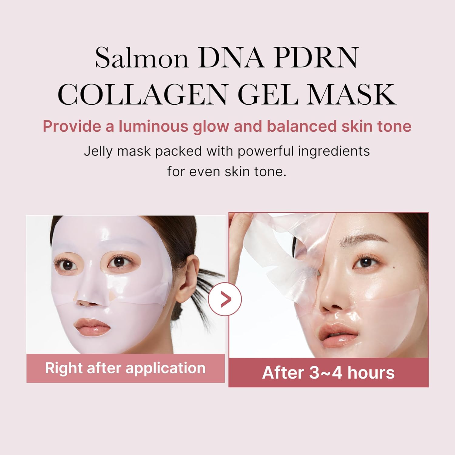 PDRN Pink Collagen Gel Mask - 1ea