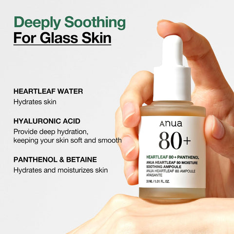 Heartleaf 80 Moisture Soothing Ampoule - 30ml