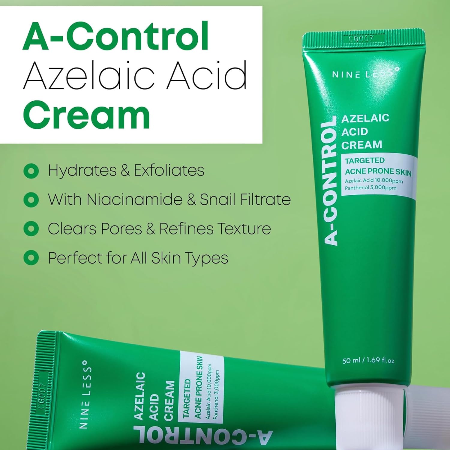 A-Control Azelaic Acid Cream - 50ml