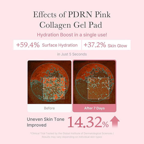 PDRN Pink Collagen Toning Gel Toner Pad - 70 Pads