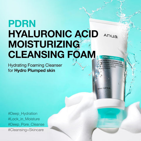 PDRN Hyaluronic Acid Moisturizing Cleansing Foam - 150ml