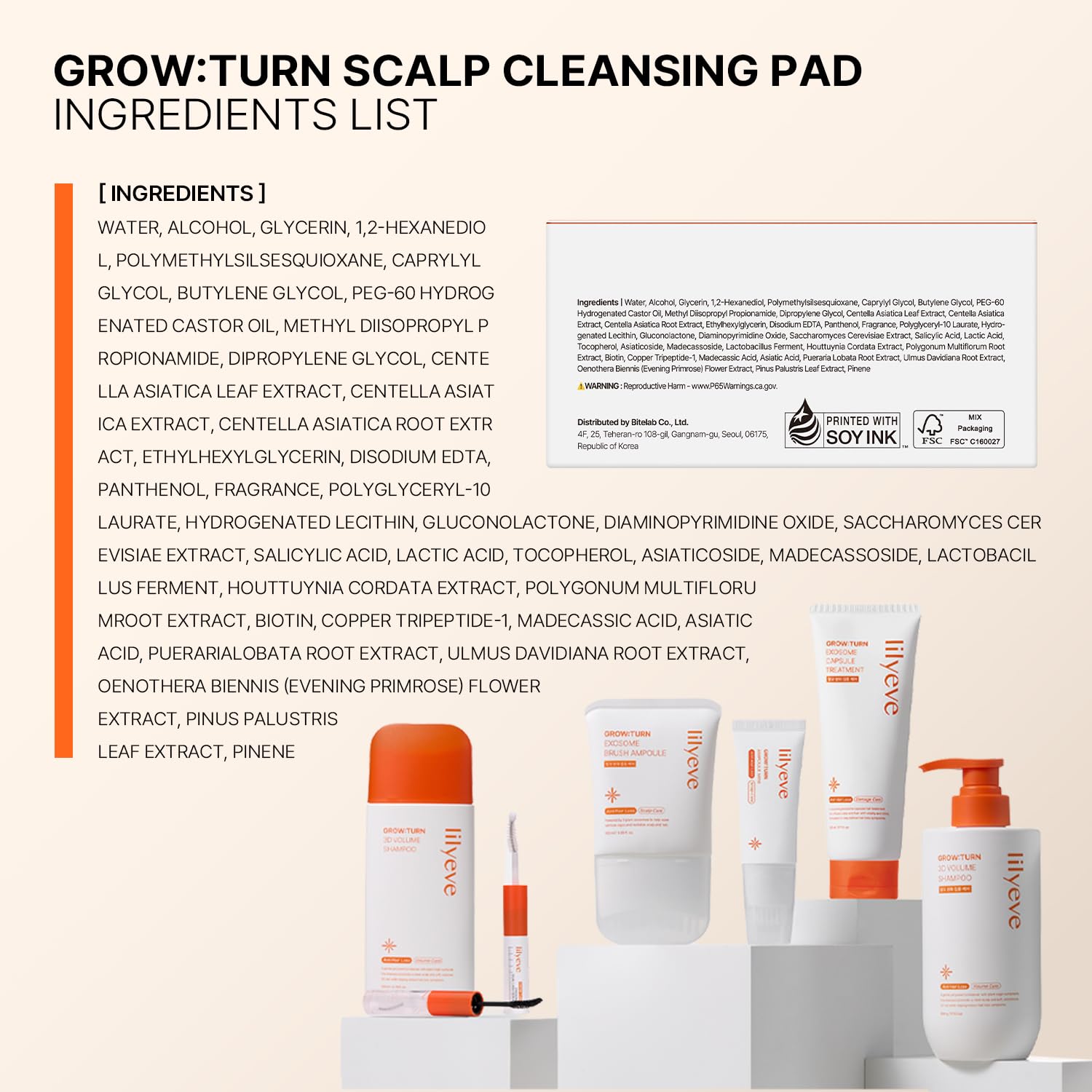 Exosome Scalp Cleansing Toner Pad - 15 Pads / 55ml