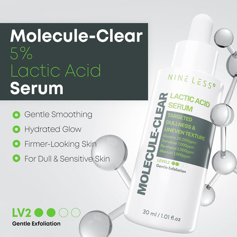 Molecule-Clear 5% Lactic Acid Serum - 30ml