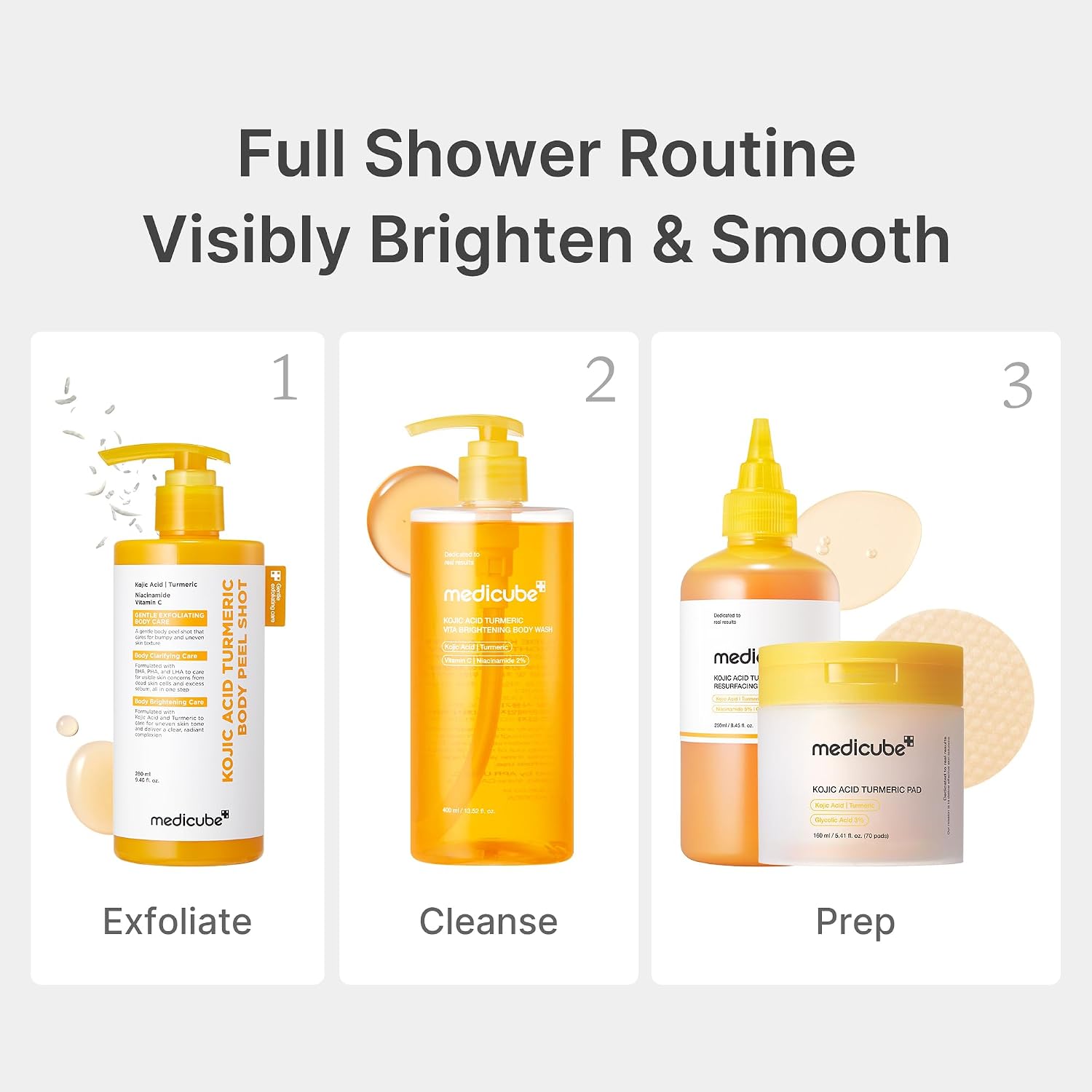 Kojic Acid Turmeric Vita Brightening Body Wash - 400ml