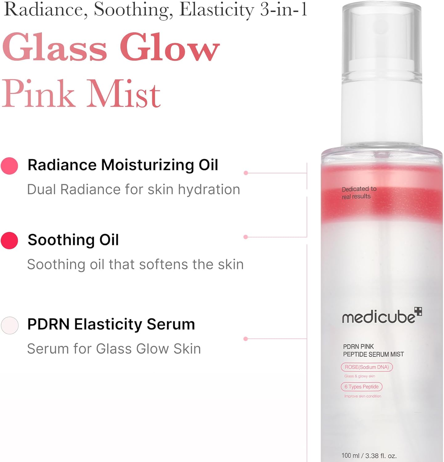 PDRN Pink Glutathione Serum Mist - 100ml