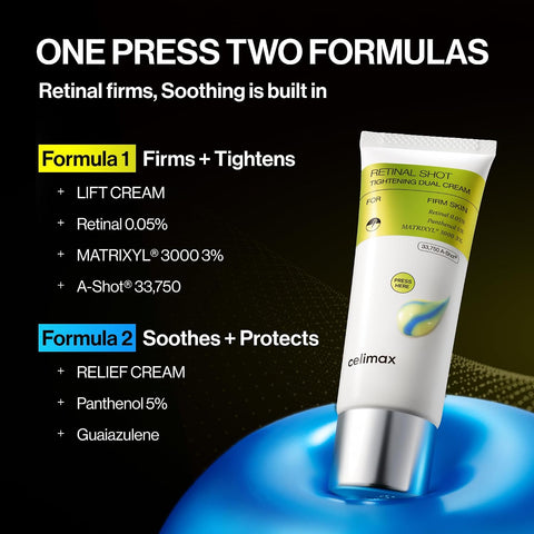 The Vita-A Retinal Shot Tightening Dual Cream - 50ml