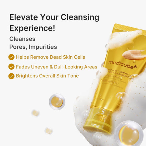 Kojic Acid Turmeric Vita Capsule Cleansing Foam - 120g