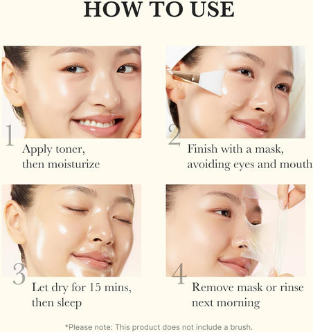 Kojic Acid Turmeric Night Wrapping Mask - 75ml