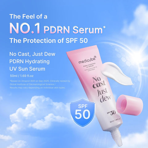 No Cast Just Dew PDRN Hydrating UV Serum SPF50 - 50ml