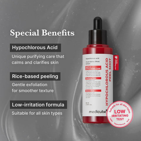 Hypochlorous Acid Face Peel Shot - 80ml