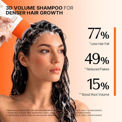 3D Volume Brush Shampoo - 200ml