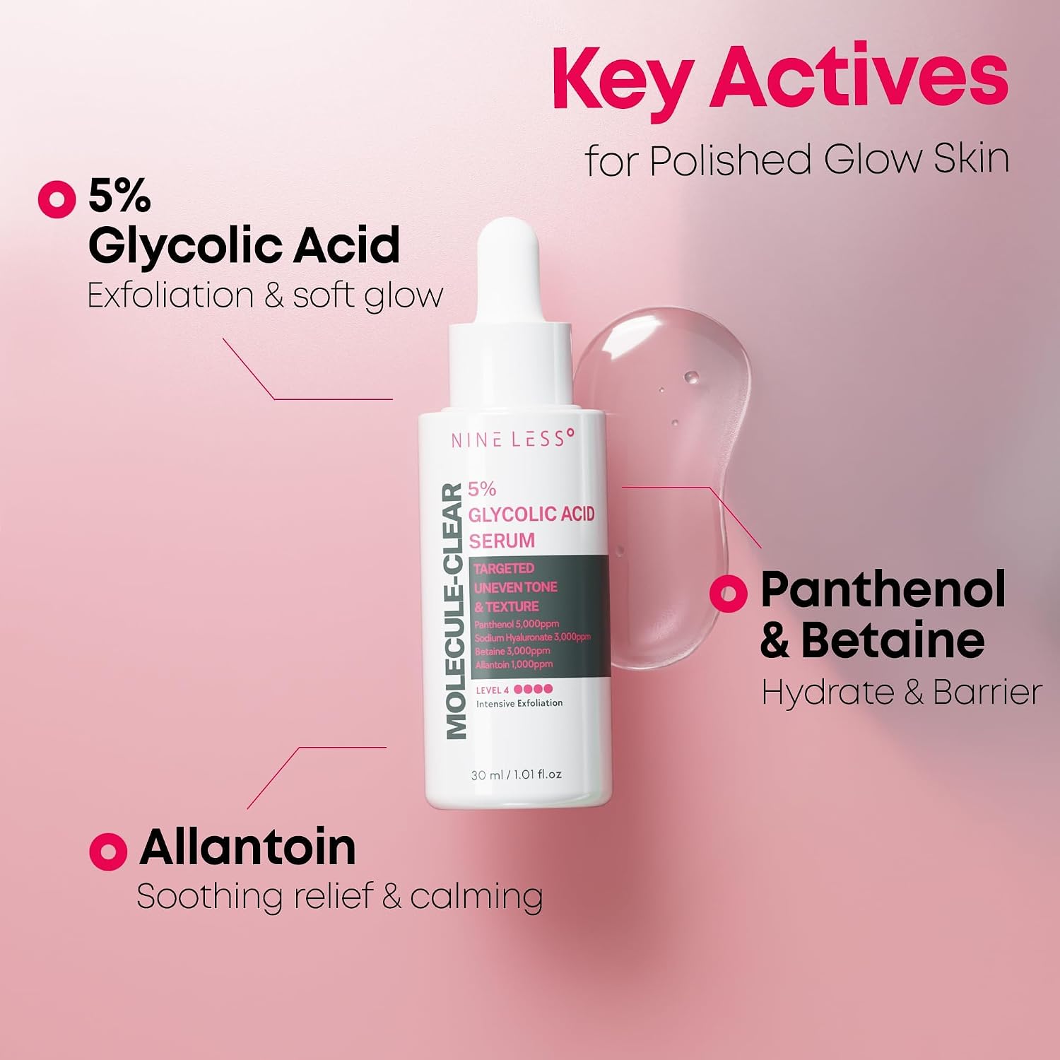 Molecule-Clear 5% Glycolic Acid Serum - 30ml